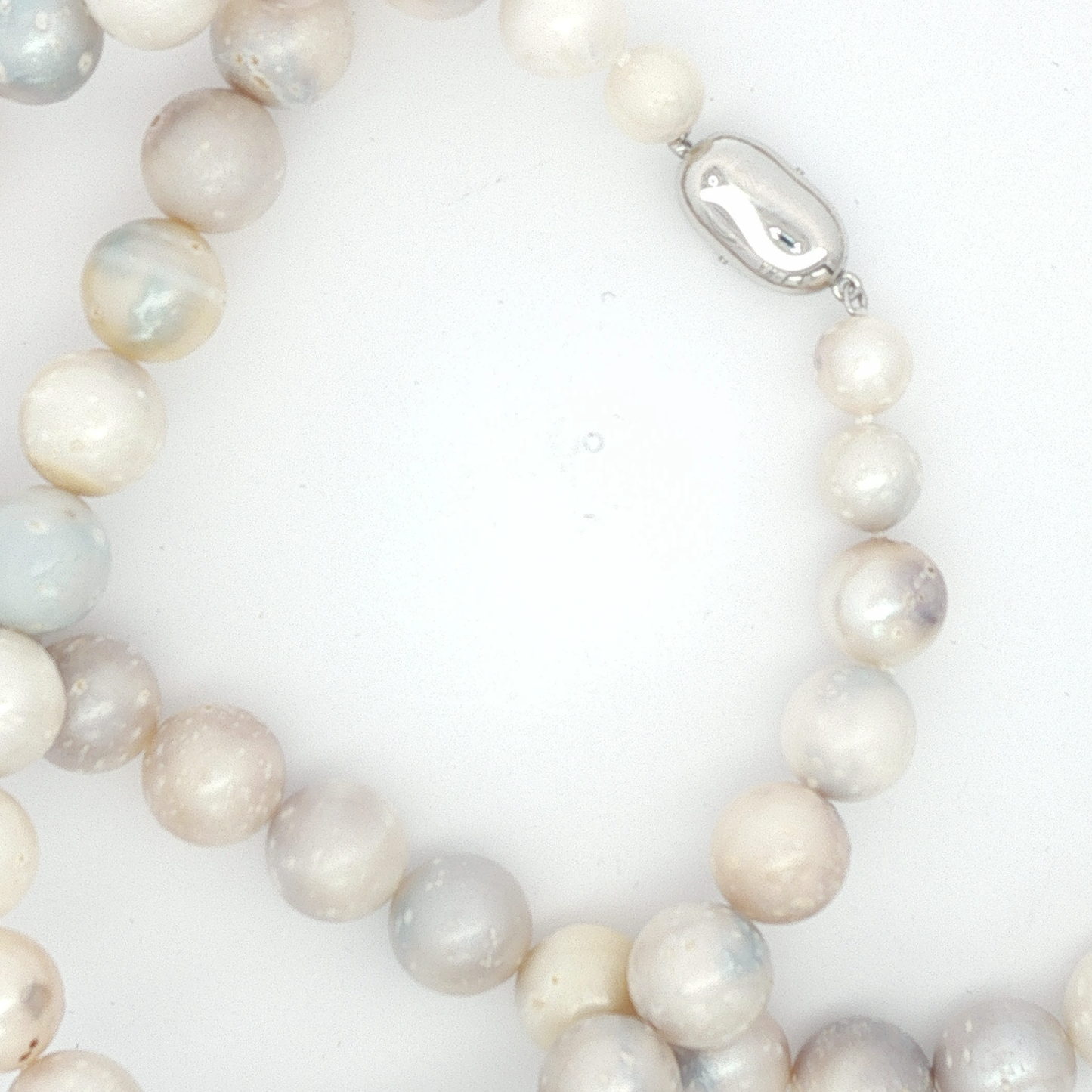 Pearl Strand Necklace with Silver Clasp