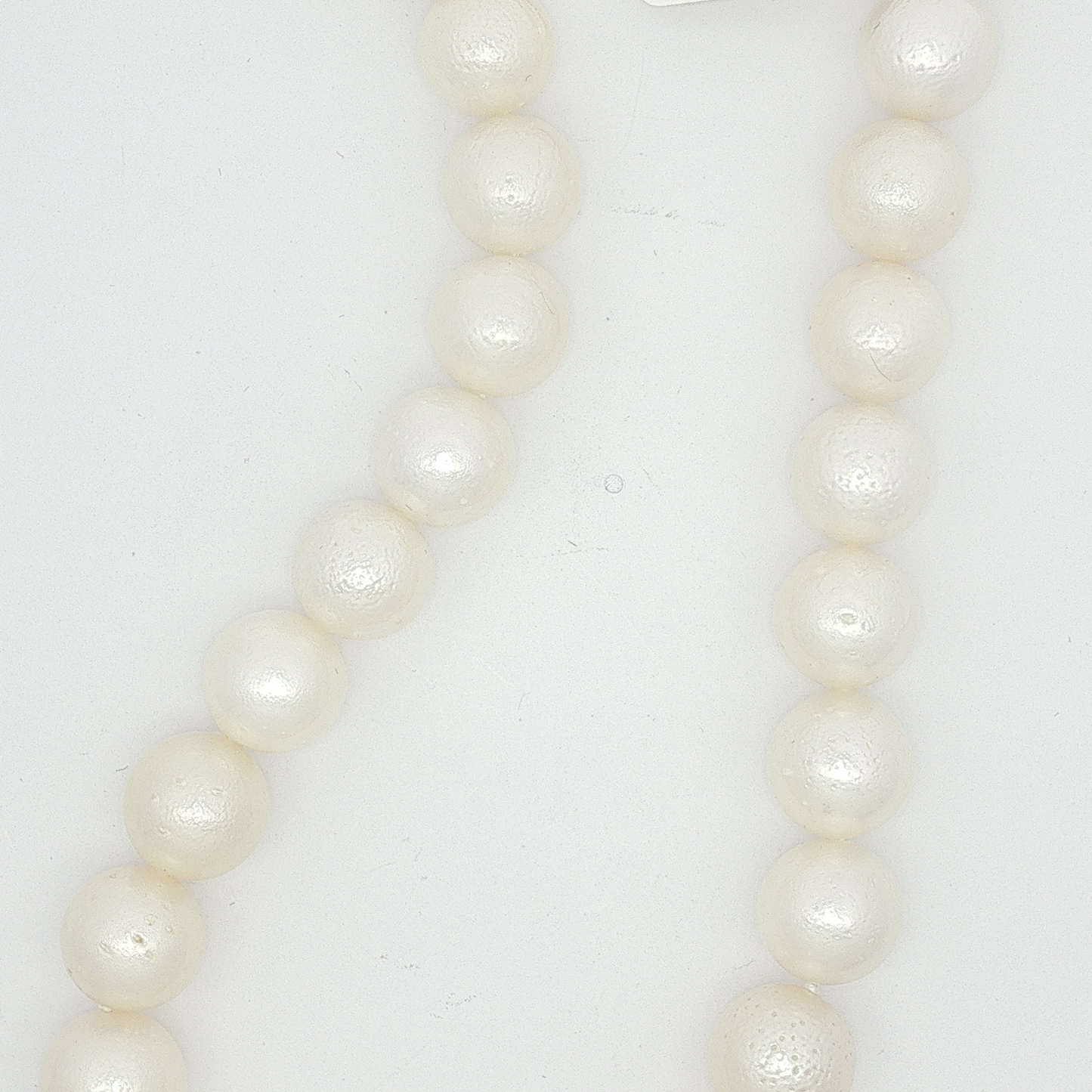Classic Pearl Strand Necklace with Silver Clasp