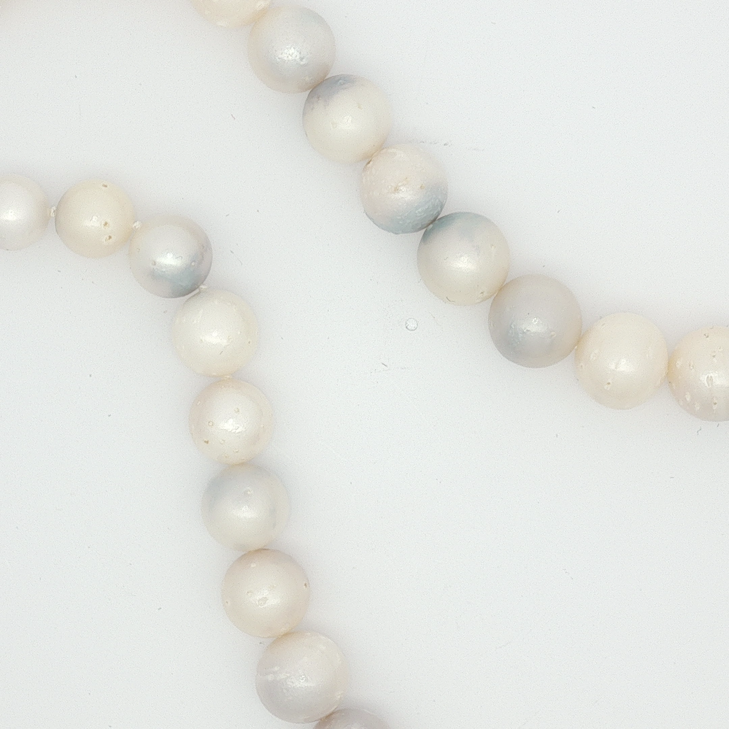 Pearl Necklace with Silver Clasp