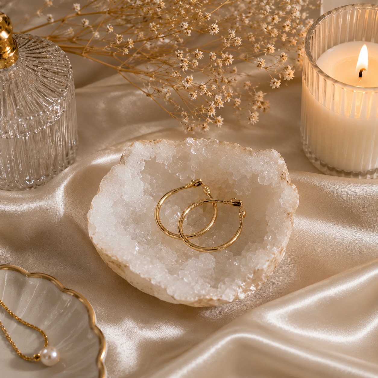 Classic Yellow Gold Hoop Earrings