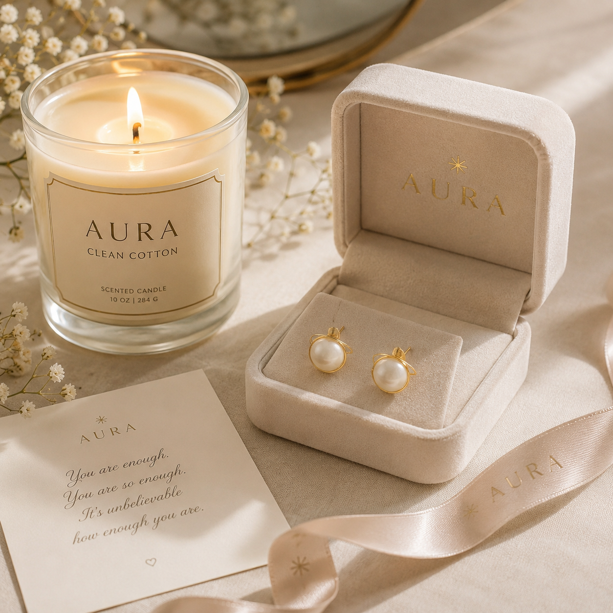 Classic Pearl Bezel Stud Earrings in Yellow Gold