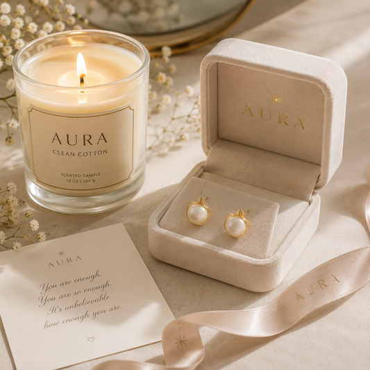 Classic Pearl Bezel Stud Earrings in Yellow Gold