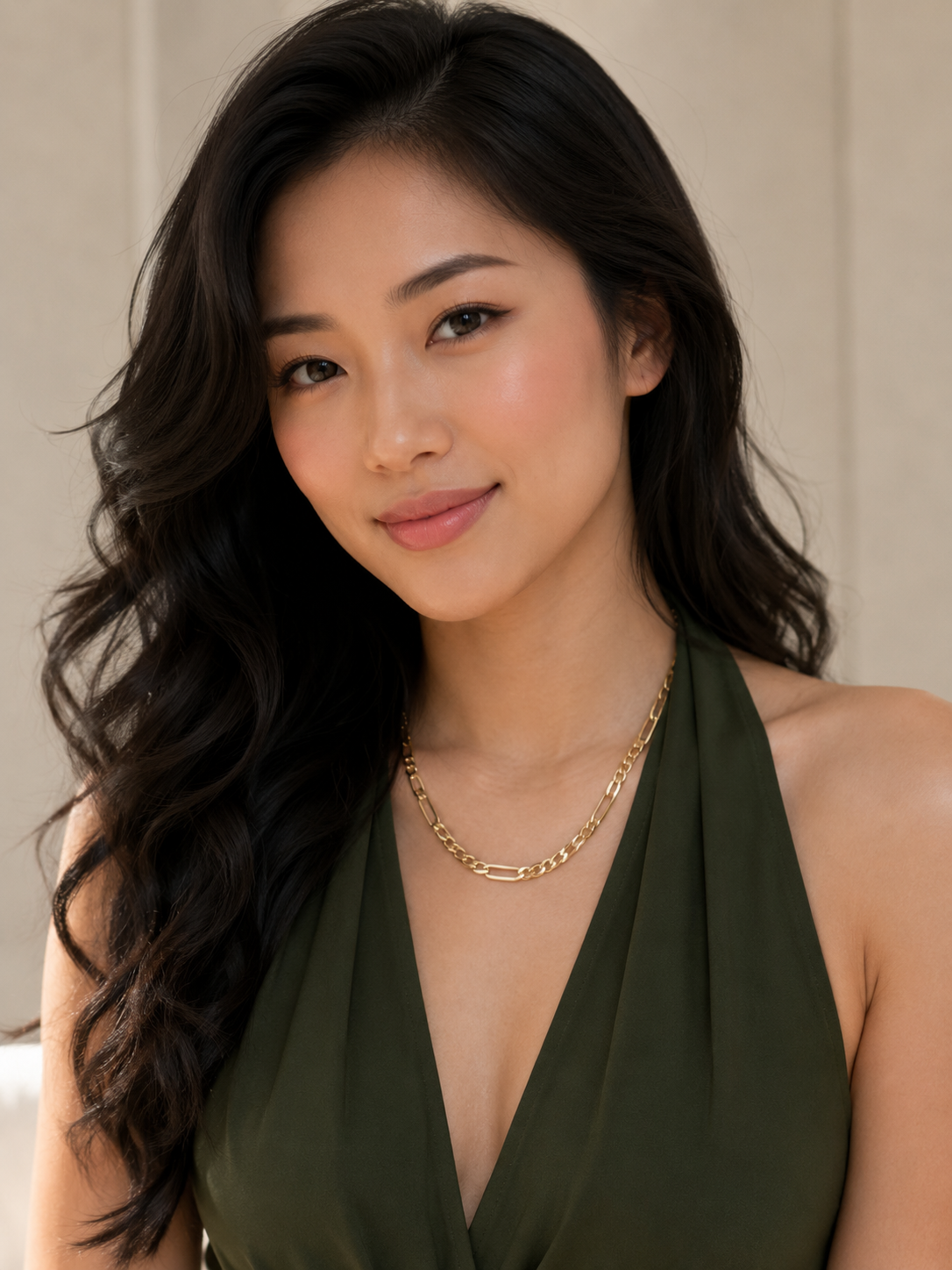 Yellow Gold Figaro Chain Necklace