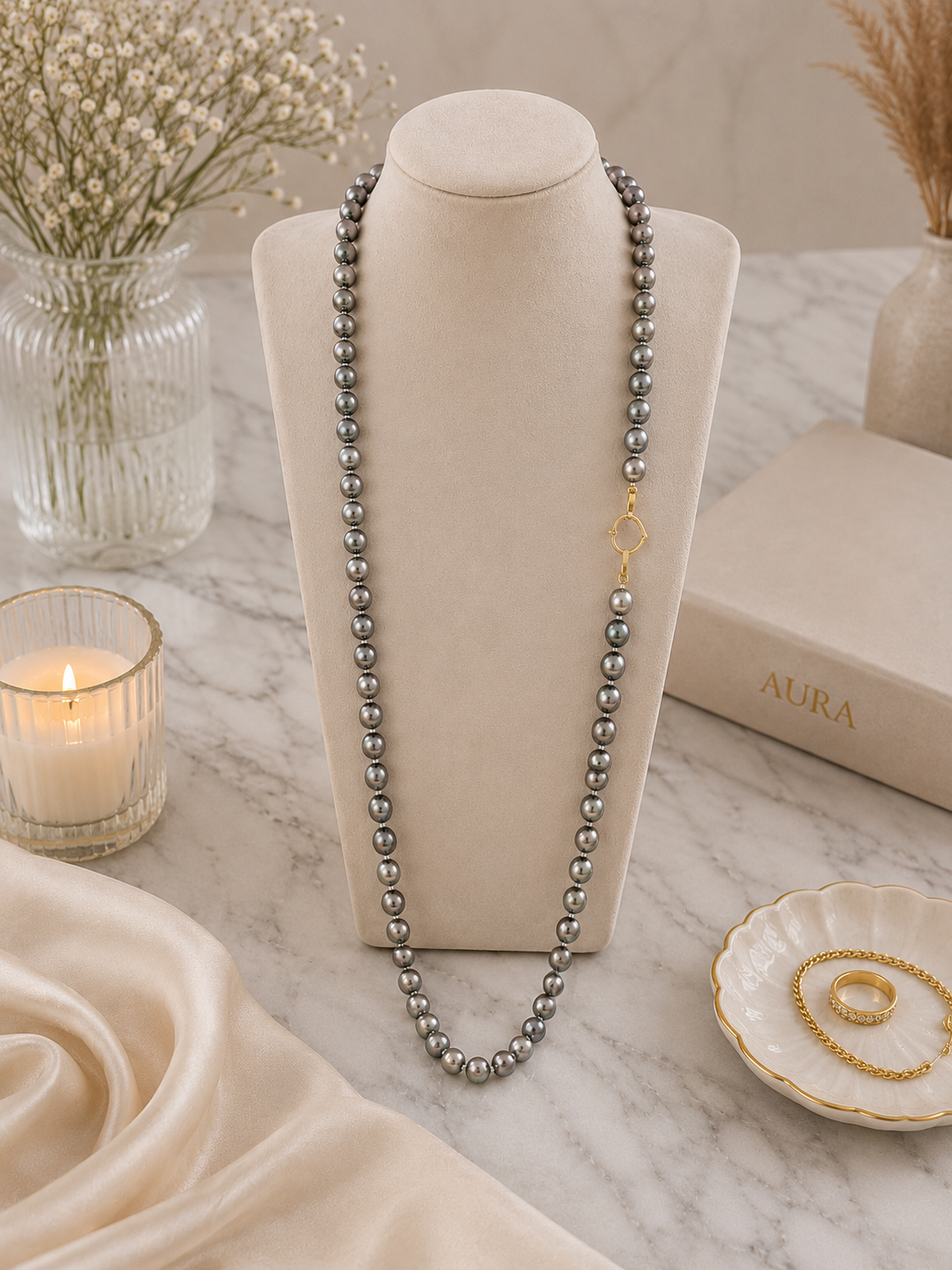 Classic Pearl Strand Necklace